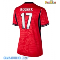 Camisa de time de futebol Inglaterra Morgan Rogers #17 Replicas 2º Equipamento Feminina Mundo 2026 Manga Curta